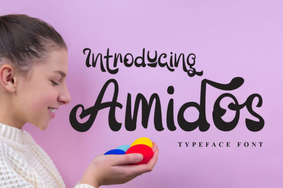 Amidos: A Stylish Display Font for Modern Marketing Campaigns