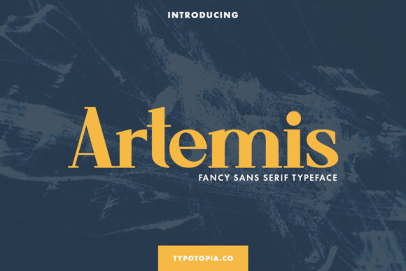 Artemis: A Bold Display Font That Elevates Small Business Branding