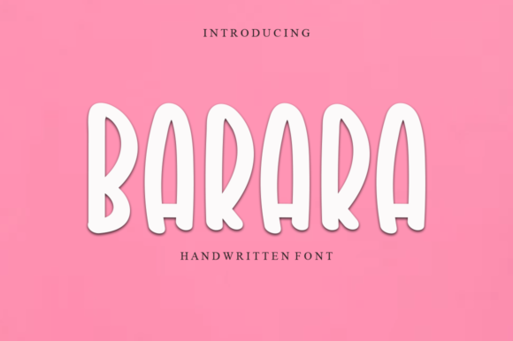 Barara: A Display Font That Brings Personality to Branding Projects
