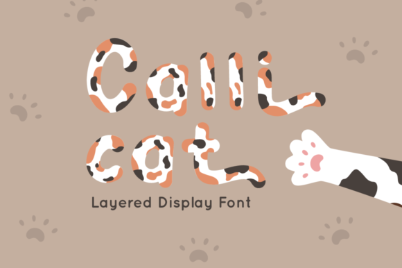 Calli Cat: A Whimsical Display Font That Brings Handmade Designs to Life