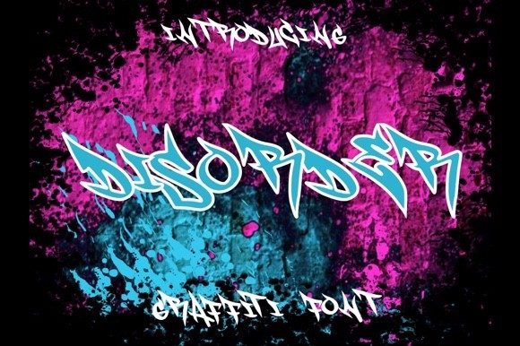 Disorder Font: A Bold Display Typeface for Web Design Impact
