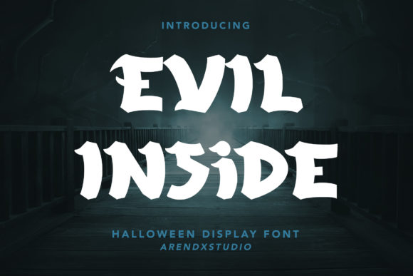 Evil Inside: A Bold Display Font That Commands Attention