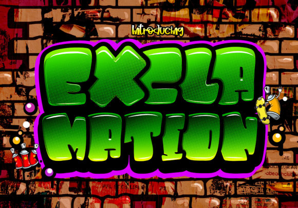 Exclamation: A Bold Display Font That Elevates Small Business Branding