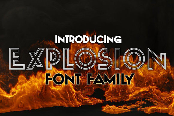 Exploring Explosion: A Bold Display Font for Editorial Design