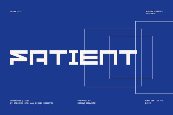 Fatient: A Bold Display Font That Elevates Brand Identity