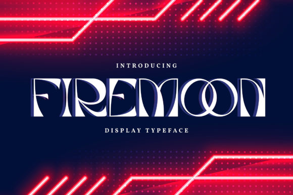 Firemoon: A Modern Display Font for Impactful Campaign Typography