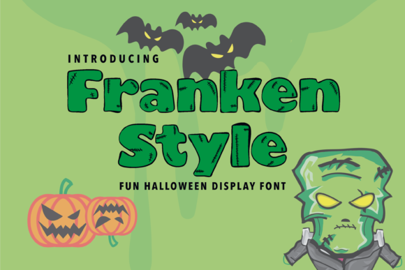 Franken Style: A Playful Display Font for Lively Editorial Designs