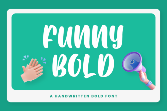 Funny Bold: A Playful Display Font for Handmade Labels, Cards & More