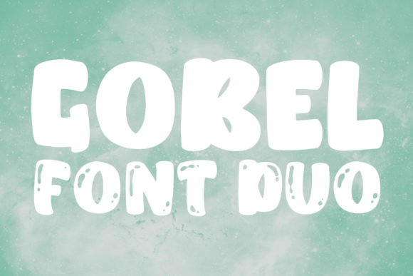 Gobel: A Bold Display Font for Web Designers and Digital Creators