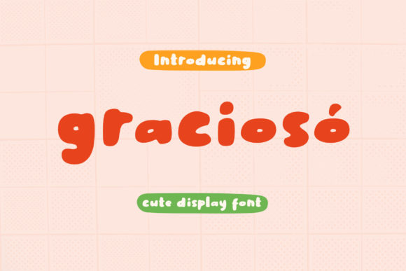 Gracioso: The Playful Display Font That Elevates Campaign Creativity