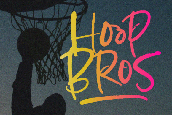 Hoop Bros: A Modern Display Font for Magical Web Design