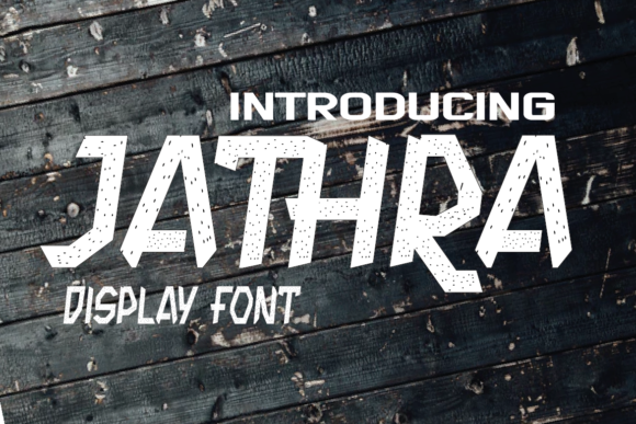 Jathra: A Bold Display Font That Elevves Web Design Typography
