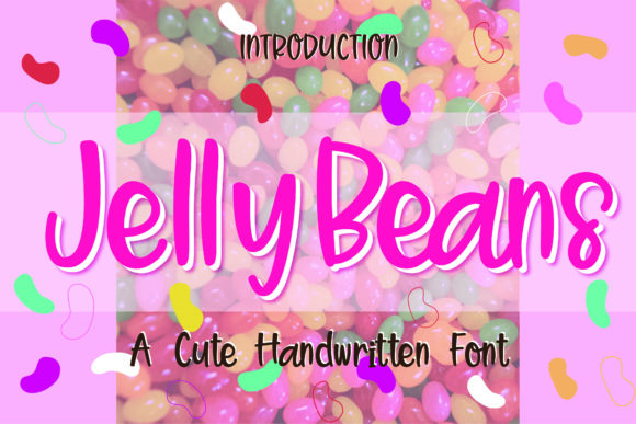 Jelly Beans: A Cute Display Font for Crafters and Product Designers