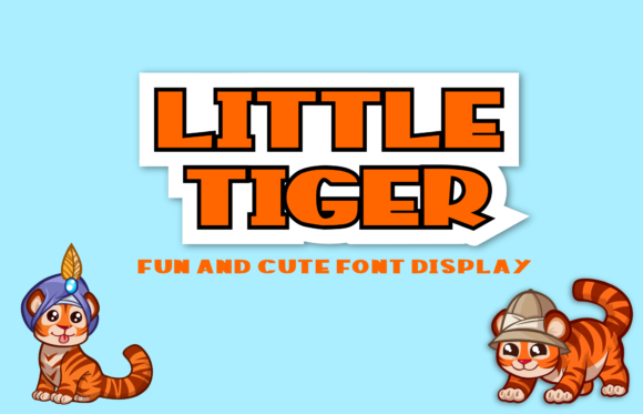 Little Tiger: A Bold Display Font for Editorial Charm