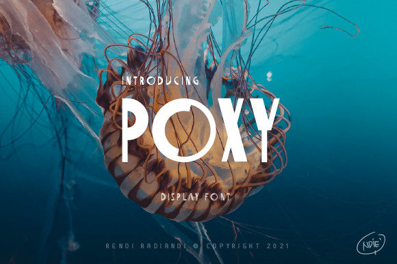 Poxy: The Playful Display Font for Crafters and Product Creators