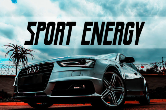 Sport Energy: A Bold Display Font That Elevates Small Business Branding