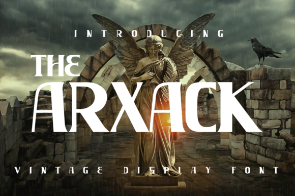 The Arxack: A Bold Display Font for Modern Web Design and Digital Branding