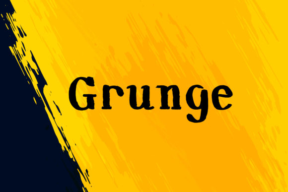 The Grunge: How a Bold Display Font Became the Secret Weapon in My Campaign Design Kit
