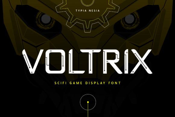 Voltrix: A Bold Display Font for Dynamic Editorial Design