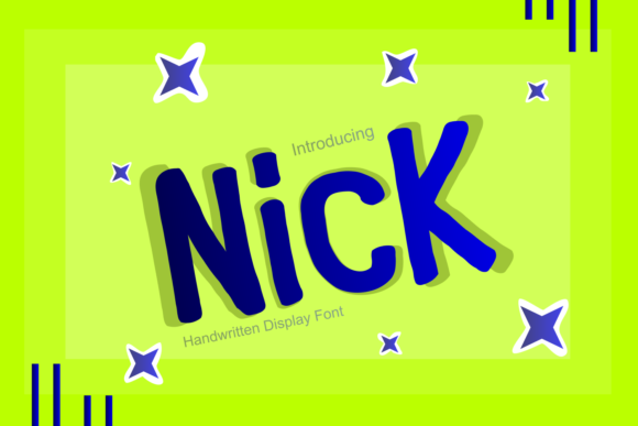Why Nick Is the Display Font That Elevates Modern Campaign Visuals