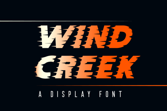 Wind Creek: A Bold Display Font for Impactful Web Design